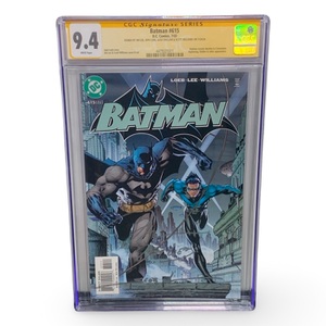 CGC Batman #615 – 9.4 NM – 4X Signed (Jim Lee, Jeph Loeb, Alex Sinclair, Scott )