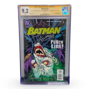 CGC Batman #614 – 9.2 NM– – 4X Signed (Jim Lee, Jeph Loeb, Alex Sinclair, Scott)