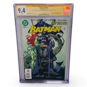 CGC Graded Batman #609 – 9.4 NM – 4X Signed (Jim Lee, Jeph Loeb, Alex Sinclair)