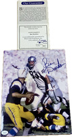Ben Davidson Autographed 10x8 Poster with "Black Gold" COA - Authentic Signature