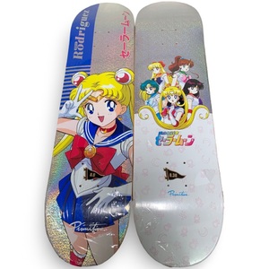 Primitive x Sailor Moon Skateboard Deck – Paul Rodriguez Sailor Moon Team – NEW