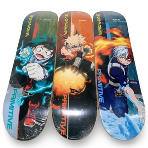 Primitive x My Hero Academia Skateboard Decks – BRAND NEW