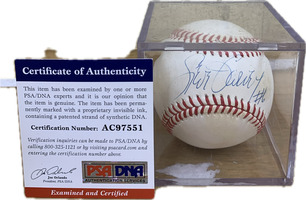 MLB Steve Garvey Autographed Baseball - PSA Certified (AC97551)
