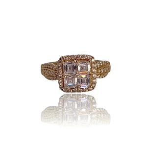  14KT (4.06 DWT / 6.31g) – Size 9 (Men’s) – Resizing Available –  Gold Ring