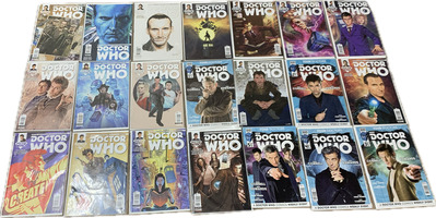 Vintage Doctor Who Comic Books Lot - 21 Total Comics - Rare & Collectible!