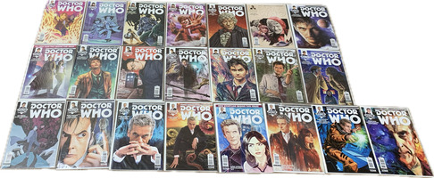 Vintage Doctor Who Comic Books - Lot of 22 Comics - Rare Collection