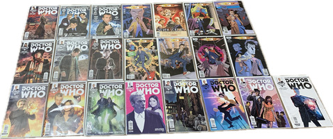 Vintage Doctor Who Comic Books - Lot of 22 Comics - Rare Collection