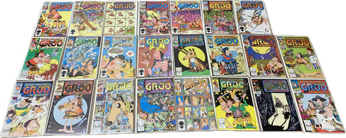 Vintage Marvel Sergio Aragones Groo the Wanderer Comic Books 23 Total 1987-1888