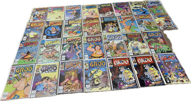 Vintage Marvel Sergio Aragones Groo the Wanderer Comic Books Lot of 30 1989-1991