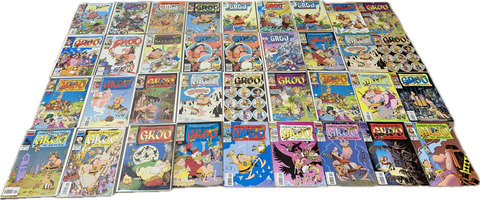 Vintage Marvel Sergio Aragones Groo The Wanderer Comic Books - Lot of 36 Issues!