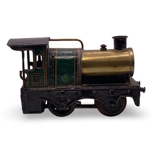 GBN Bavaria 0/35 Live Steam O Scale Locomotive – Vintage Tinplate Train – Rare 