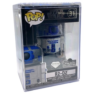 Funko POP! #31 Star Wars R2-D2 Diamond Collection – 2022 Celebration Edition