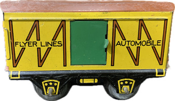 Flyer Lines Automobile O Gauge Railroad Train – Used