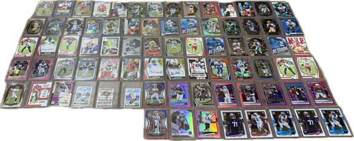 Bundle of NFL Football Cards - 78 Cards Total - Includes Everything Shown