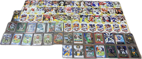 NFL Trading Cards Bundle – 77 Total Cards! Rare & Collectible
