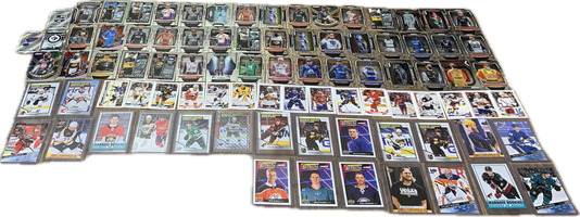 NASCAR & Hockey Card Bundle – 87 Cards Total! Includes Everything Shown