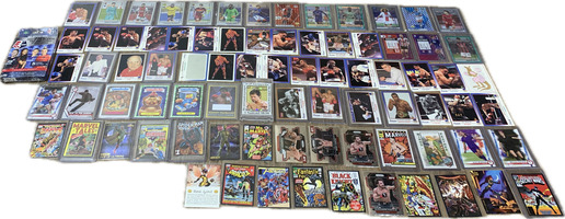 Bundle of 81 Total Sports Cards (Soccer, Boxing & More) + 1 New Pack