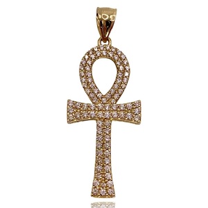 10kt Yellow Gold Ankh Cross Charm – 2.68 dwt (4.17 g) – Non-Diamond