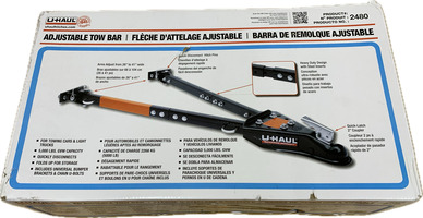 U-Haul 2480 Adjustable Tow Bar - New