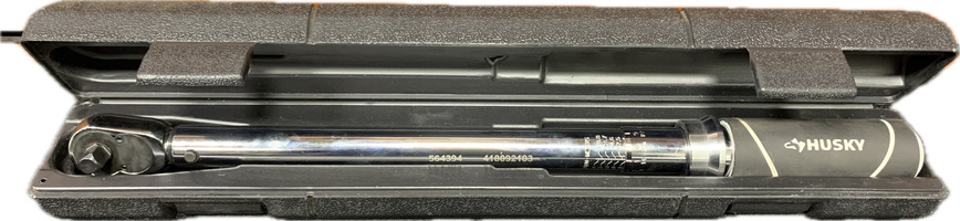Husky Tools 564394 3/8 in. Drive Torque Wrench – 20 ft./lbs. to 100 ft./lbs.