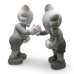 Kaws Together Open Edition Grey 2018 Vinyl Figurine - Open Box, Original Package