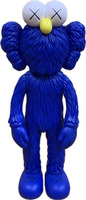 Kaws BFF 2017 MoMa Edition Blue Vinyl Figurine - Open Box - Excellent Condition