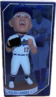 New Rancho Cucamonga Quakes Los Angeles Dodgers #17 Julio Urias 2021 Bobblehead