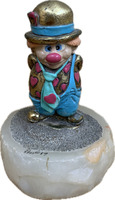 Ron Lee 1989 "Pudge Pink Hearts Valentine's Day" Clown Figurine – Pre-Owned