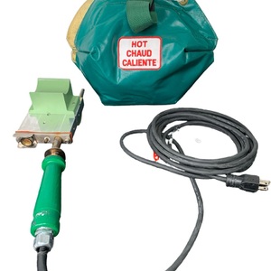 McElroy MMI-214501 Iron Plate Heater – 120V Plastic Pipe Fusion Heat Gun 