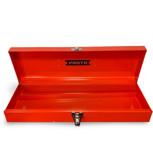 PROTO J5496R 19" Steel Tool Box – Red – Portable Storage Chest – Like New