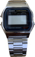 Casio 593 His Vintage Alarm/Timer Men’s Wristwatch _ Pre-Owned _ No Accessories