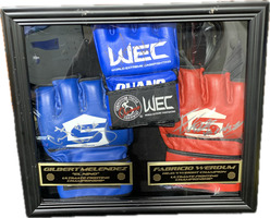 Urijah Faber, Gilbert Melendez & Fabricio Werdum Signed Gloves
