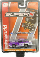 Auto World Super III 2008 Chevy Monte Carlo SS Stock Car Slot Car – Brand New!