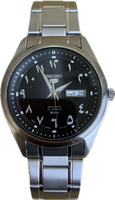Seiko 5 Arabic Automatic 21 Jewels 50mm Men’s Wristwatch _ Pre-Owned