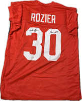 Mike Rozier Signed Football Jersey with Certificate of Authenticity