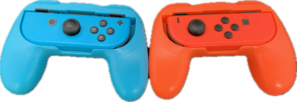 Nintendo Switch Joy-Con Set - Neon Red (Right) & Neon Blue (Left) - Pre-Owned