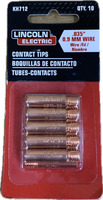 Lincoln Electric KH712 Contact Tips 0.035" (0.9mm) – Pack of Wire Tips – NEW 