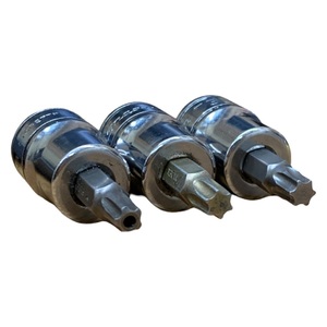 Snap-on Miscellaneous 1/4" Drive Sockets – TMP01, TTXR20TPE, TTX15E – Lot of 3