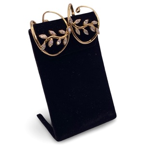  14kt Yellow Gold Diamond Cuff Earrings – 3.20 CTTW – Marquise Cut