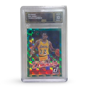 Collectibles – GMA 2014 Donruss Elite Dominator Magic Johnson #733/999 – GEM MT 