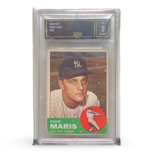 Collectibles – GMA 1963 Topps #120 Roger Maris – VG 3