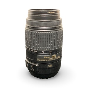 Nikon AF-S NIKKOR 55-300mm f/4.5-5.6G ED DX VR Lens – Used with Rocketfish