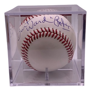 Burt Ward Autographed Baseball – JSA Certified, In Display Case
