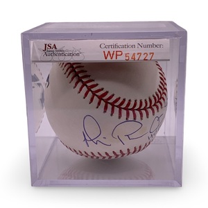 Michael Irvin Autographed Baseball – JSA Certified, In Display Case