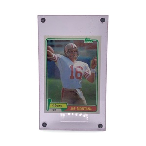 1981 Topps Joe Montana Rookie Card #216 – San Francisco 49ers – HOF – NM 