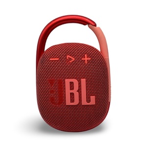 JBL Clip 4 Bluetooth Speaker – Red – Used (Missing Rubber Gripping)