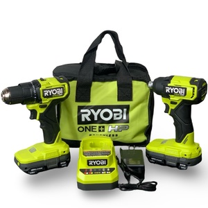 Ryobi ONE+ HP 18V Brushless Drill & Impact Driver Combo Kit – 1/2" 