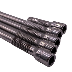 Snap-on 106BTMX 6-Pc 1/4" Drive Knurled Extension Set – Missing 1 Pc (5 Total)