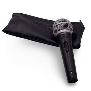 Shure PG58 Dynamic Vocal Microphone – Used – With Soft Case