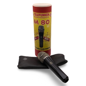 Telefunken M80 Dynamic Microphone – Used – With Bag/Case